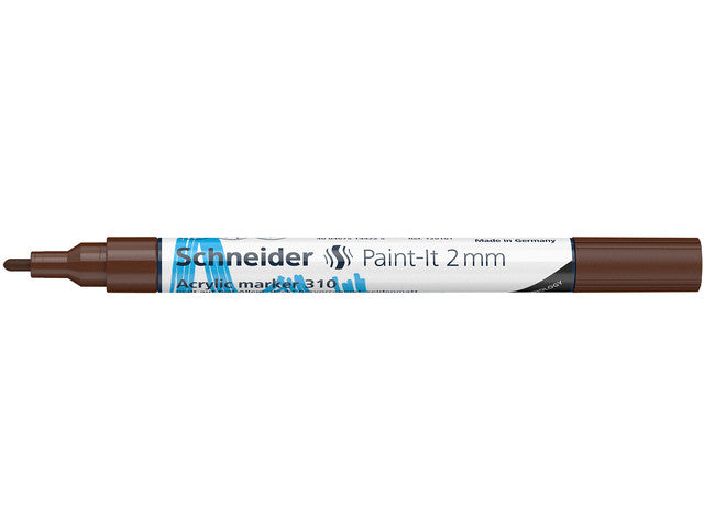 Acryl Marker Schneider Paint-it 310 2mm braun