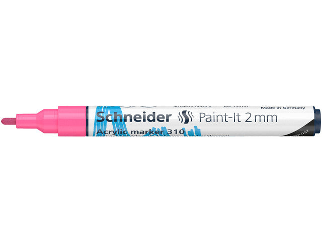 Acryl Marker Schneider Paint-it 310 2mm rosa