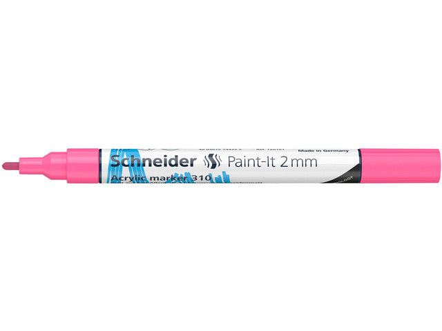 Acryl Marker Schneider Paint-it 310 2mm rosa