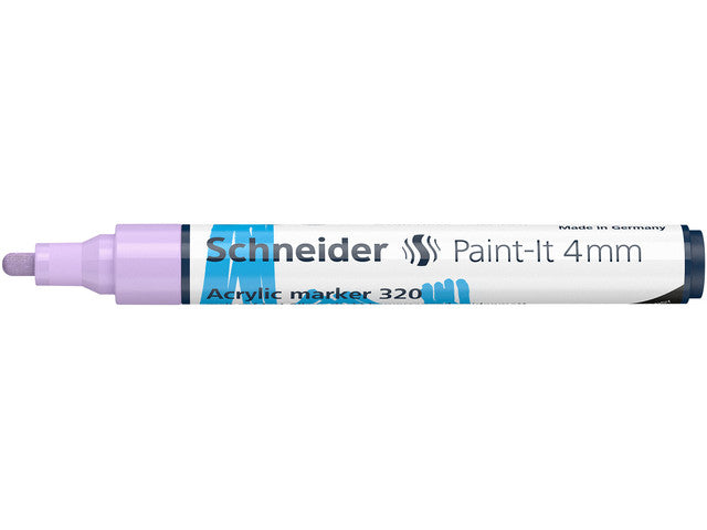 Acryl Marker Schneider Paint-it 320 4mm pastel lila