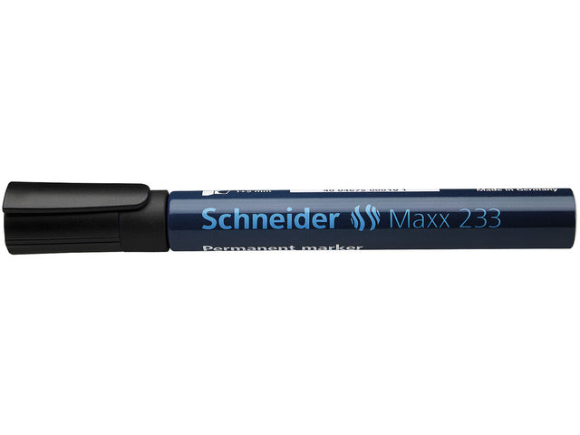Marker Schneider Maxx 233 permanent beitelpunt schwarz