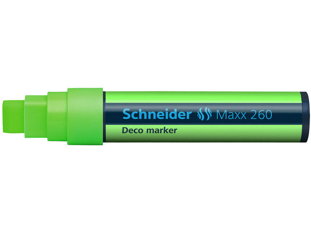 Krijtmarker Schneider Maxx 260 fluorgrün