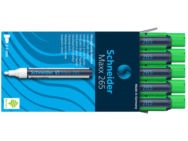 Krijtmarker Schneider Maxx 265 grün