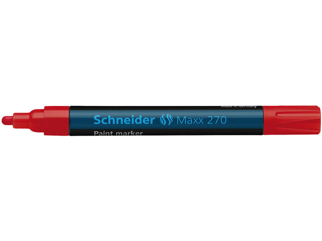 Lackmarker Schneider Maxx 270 1-3 mm rot