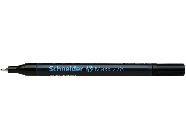 Lakmarker Schneider Maxx 278 0,8mm zwart