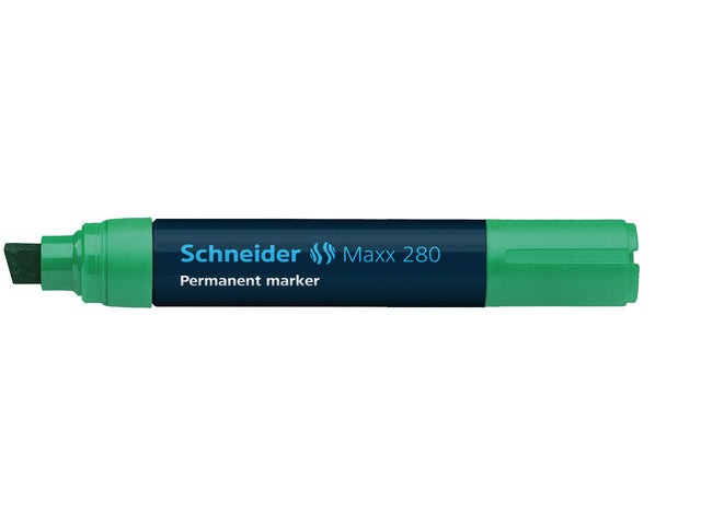 Marker Schneider Maxx 280 permanent beitelpunt grün