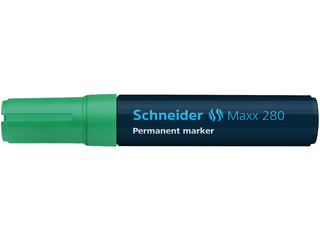 Marker Schneider Maxx 280 permanent beitelpunt grün