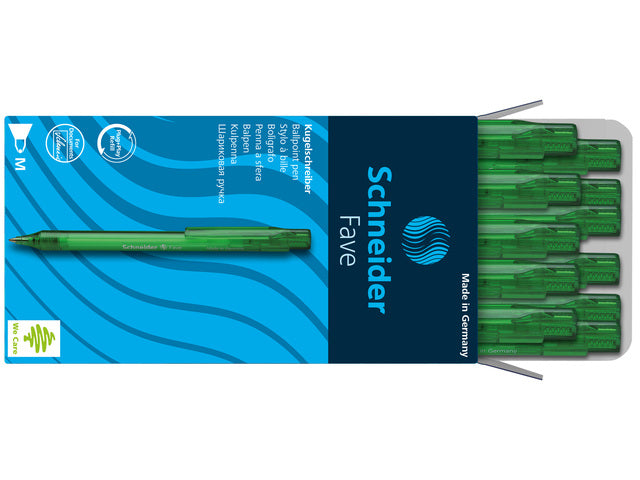 Balpen Schneider Fave M groen