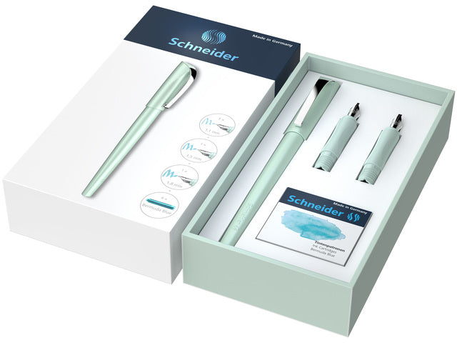 Geschenkdoos Kalligrafie Schneider Callissima Mint