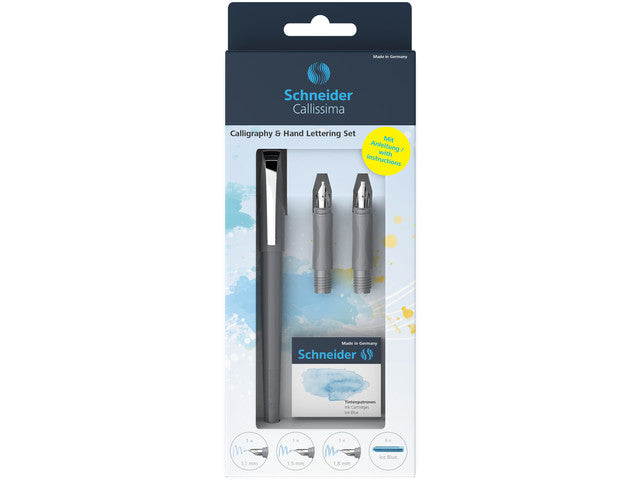 Callisima Schneider Handlettering en Kalligrafie set steengrijs