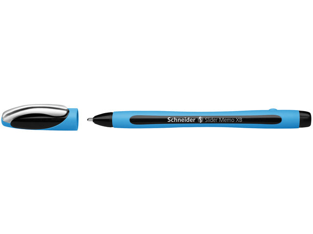 Balpen Schneider Memo XB 1,4mm kogelbreedte zwart doos 10 stuks