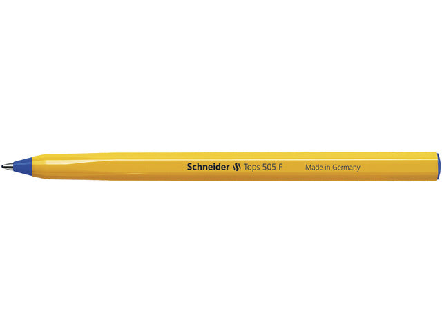 Balpen Schneider Tops 505 F blauw