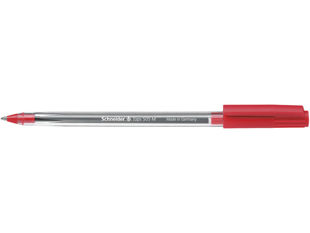 Balpen Schneider Tops 505 M rood
