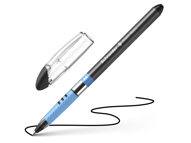 Balpen Schneider Slider Basic M 0,5mm zwart