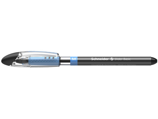 Balpen Schneider Slider Basic M 0,5mm zwart