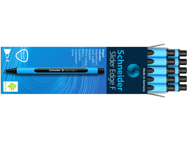 Balpen Schneider Slider Edge F 0,7mm schwarz