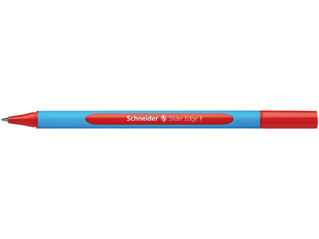 Balpen Schneider Slider Edge F 0,7mm rood