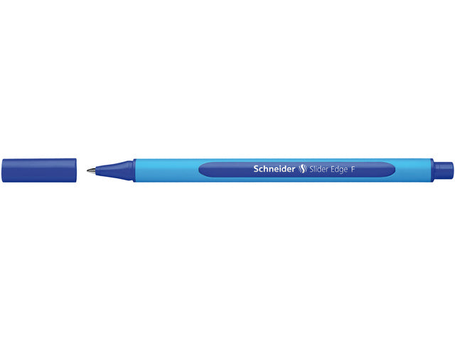 Balpen Schneider Slider Edge F blau, 10 Stück