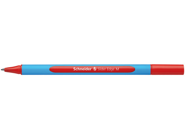 Balpen Schneider Slider Edge M 1,0mm rood