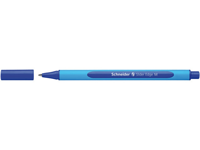 Balpen Schneider Slider Edge M blauw doos 10 stuks