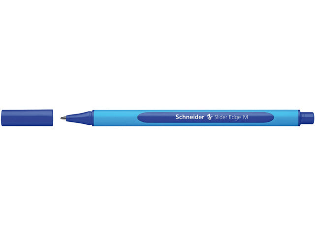 Balpen Schneider Slider Edge M 1,0mm blauw