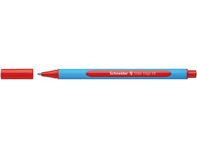 Balpen Schneider Slider Edge XB rot doos 10 Stück