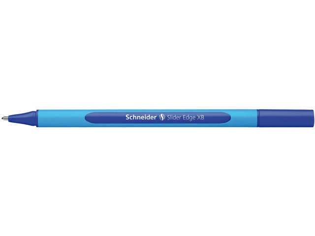 Balpen Schneider Slider Edge XB blau doos 10 stuks