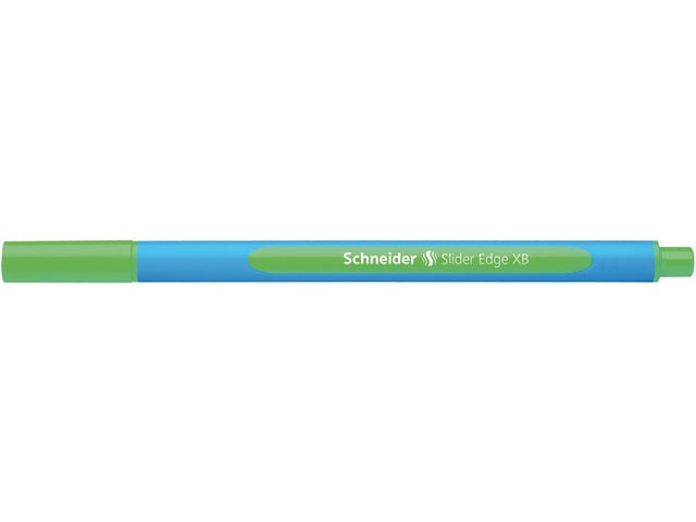Balpen Schneider Slider Edge XB groen 10 stuks