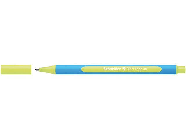 Balpen Schneider Slider Edge XB gelb, 10 Stück