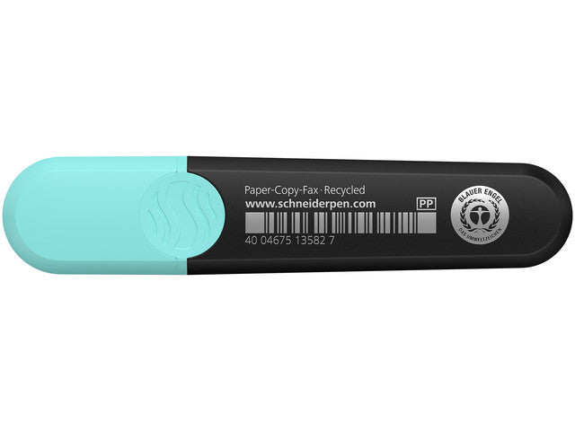 Tekstmarker Schneider Job pastelkleur turquoise