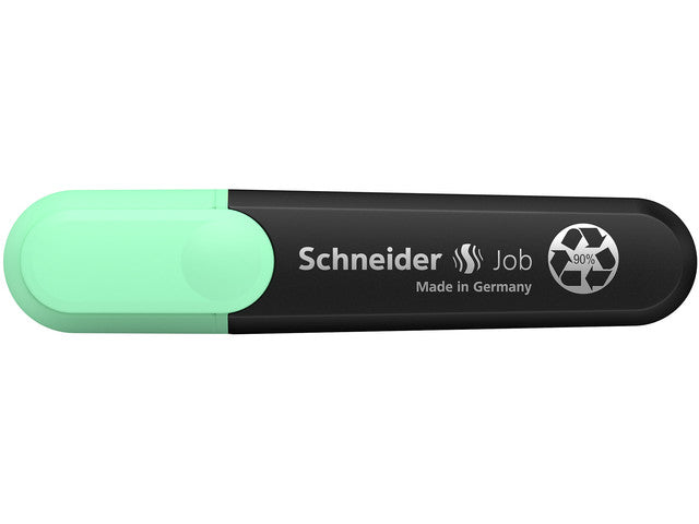 Tekstmarker Schneider Job pastelkleur mint