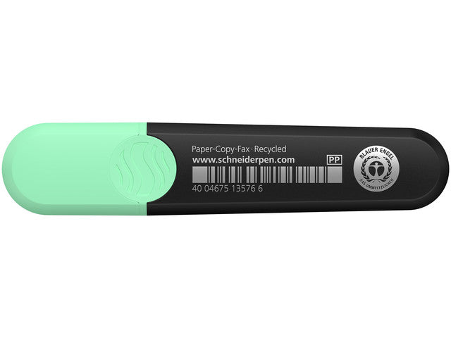 Tekstmarker Schneider Job pastelkleur mint