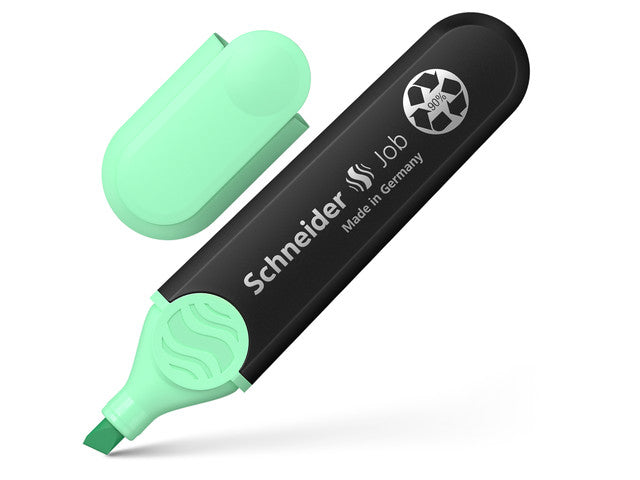 Tekstmarker Schneider Job pastelkleur mint