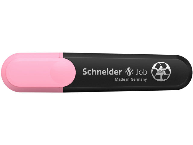 Tekstmarker Schneider Job pastelkleur roze