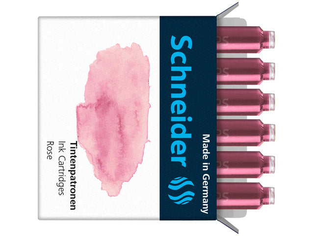 Tintenpatronen Schneider Pastell Roze doos 6.