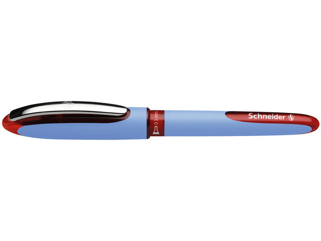 Rollerball Schneider One Hybrid N 0,3mm rood