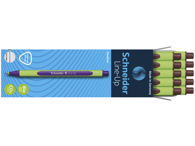 Fineliner Schneider Line-Up 0,4mm topas-braun