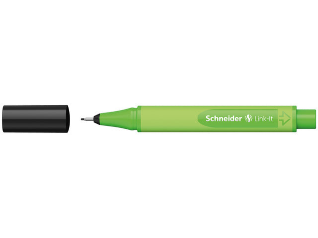 Fineliner Schneider Link-It 0,4mm saffierzwart