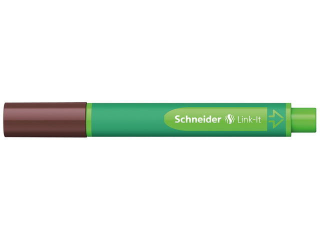 Viltstift Schneider Link-It 1,0mm topaasbruin