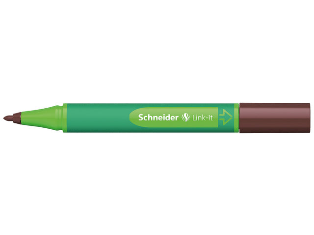 Viltstift Schneider Link-It 1,0mm topaasbruin