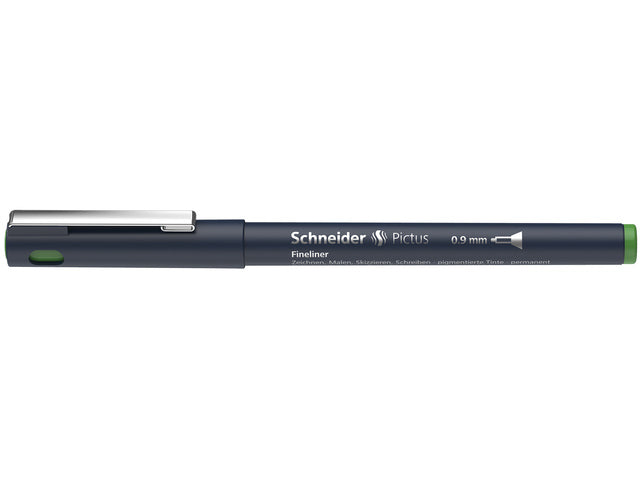 Fineliner Schneider Pictus 0,9 groen