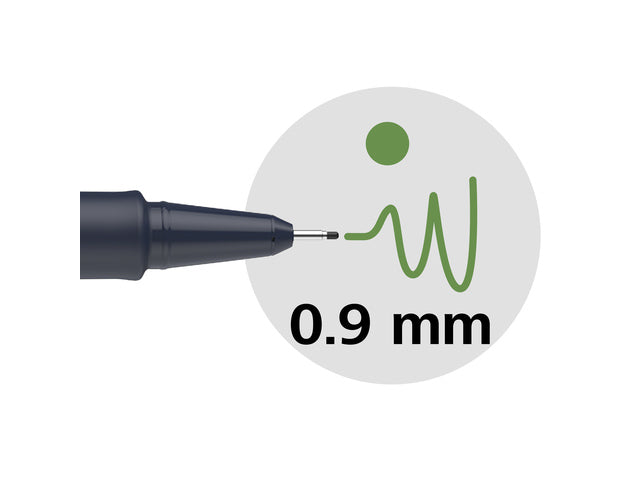 Fineliner Schneider Pictus 0,9 groen