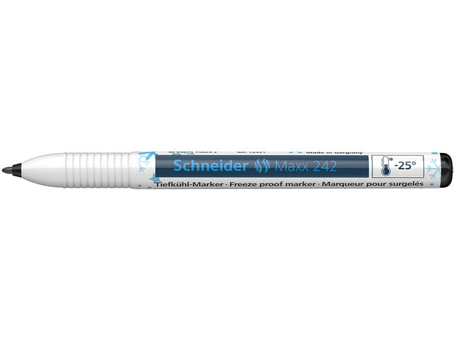 Diepvries Marker Schneider Maxx 242 auf Blister schwarz