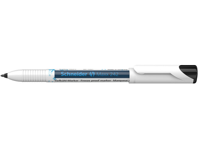 Diepvries Marker Schneider Maxx 242 auf Blister schwarz