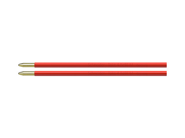 Balpenvulling Schneider Take 4, 2 stuks rood