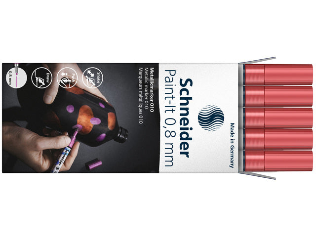 Metallicmarker Schneider Paint-it 010 0,8mm rot metallic