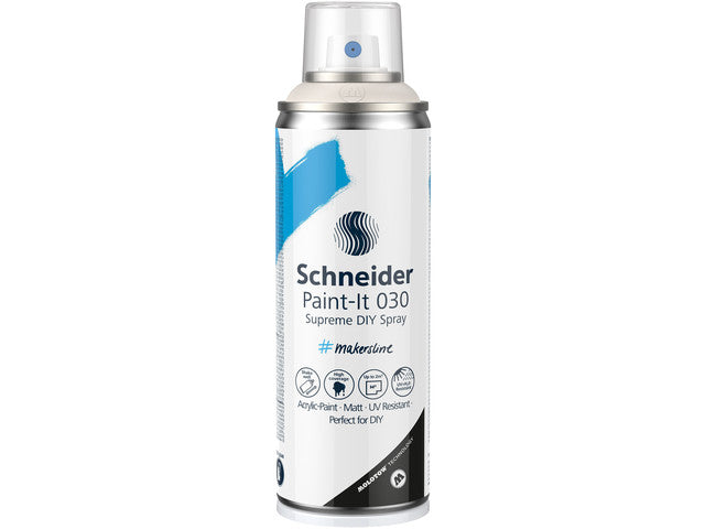 Supreme DIY spray Schneider Paint-it 030 grijs 200ml