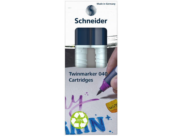 Twinmarker Schneider cartridge Paint-it 040 lichtblauw 029