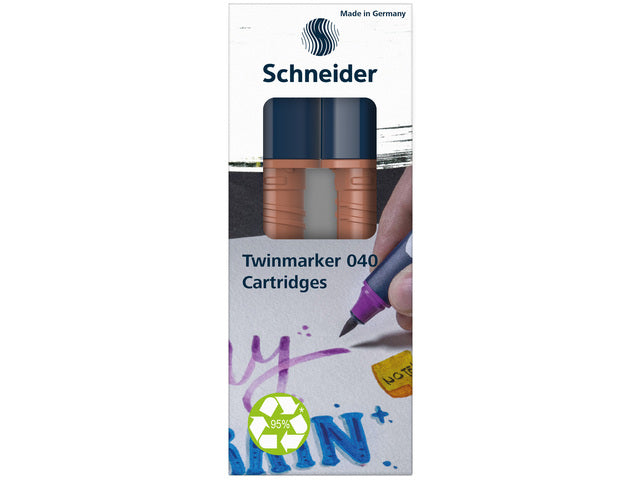 Twinmarker Schneider Patrone Paint-it 040 braun 083