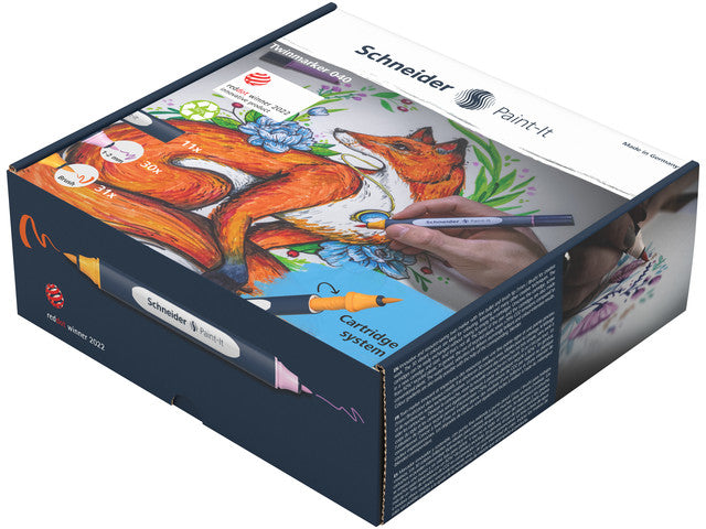 Twinmarker Schneiderset Paint-it 040 72 stuks ass. kleur
